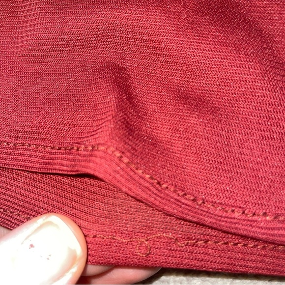 Vivienne Tam Vintage Skirt Women’s Medium Red Brown Lined Y2K Purple Label - Picture 6 of 10